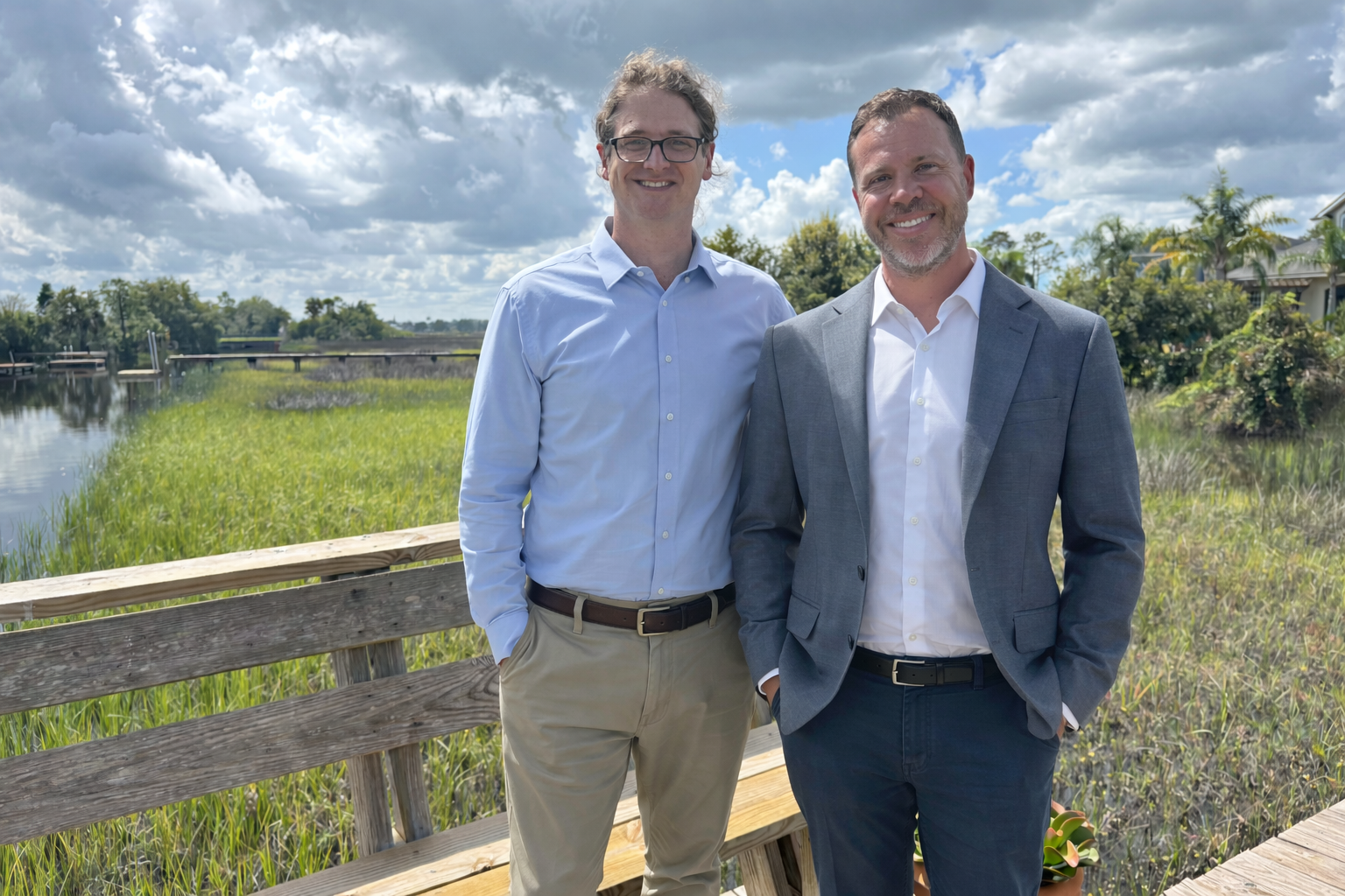 Blake and Chris, owners of Harvest Builders